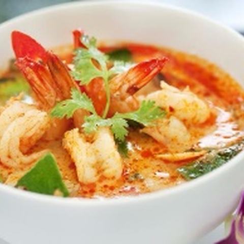 Tom Yam Shrimp / Seafood (tom yam Goong)